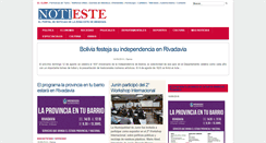 Desktop Screenshot of notieste.com.ar